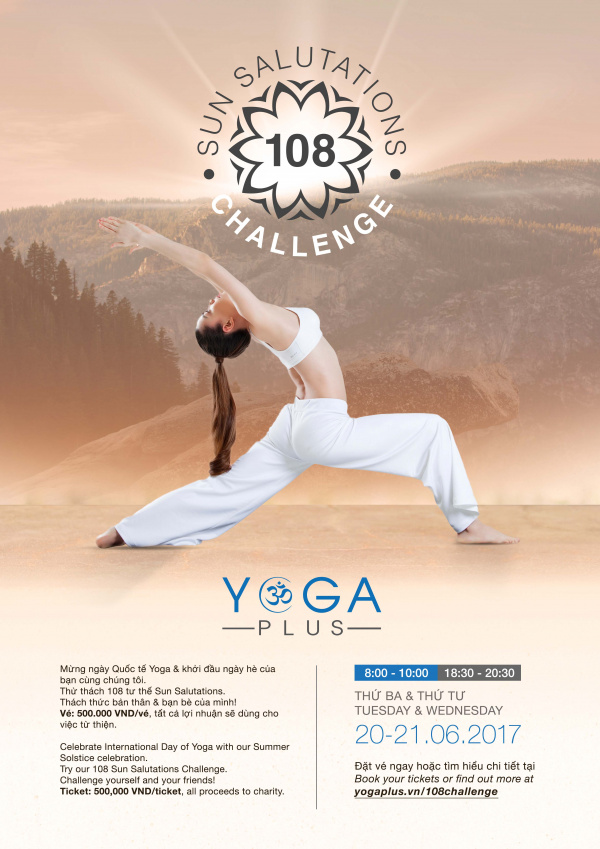 Sao Việt đồng loạt hưởng ứng “Thử thách 108 vòng Chào Mặt Trời”